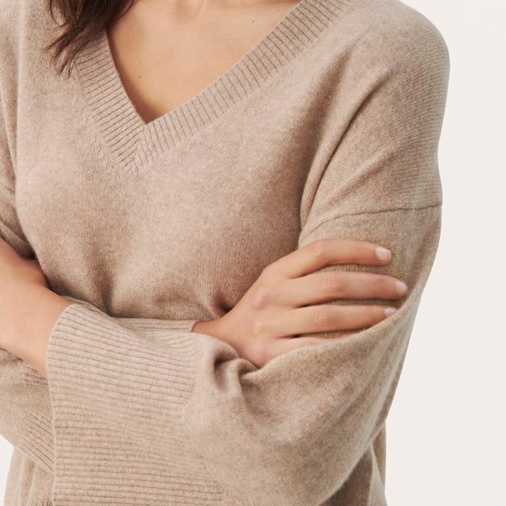 CHRISTMAS SALE CASHMERE  SWEATER  by  "PART TWO" FROM COPENHAGEN             NWT